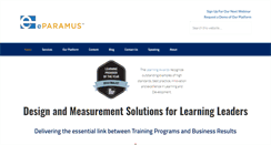 Desktop Screenshot of eparamus.com