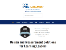 Tablet Screenshot of eparamus.com